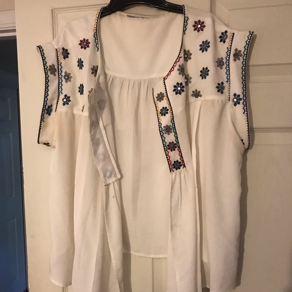 ASOS short festival cardigan